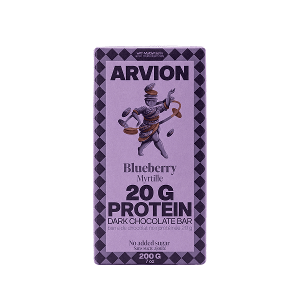 Chef Ceber Arvion Blueberry Protein Dark Chocolate Bar