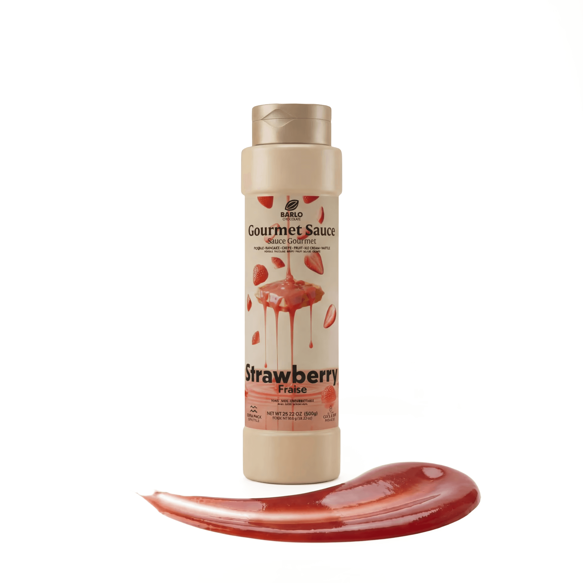 Chef Ceber Strawberry Gourmet Sauce Strawberry Gourmet Sauce Chocolate – Image 1