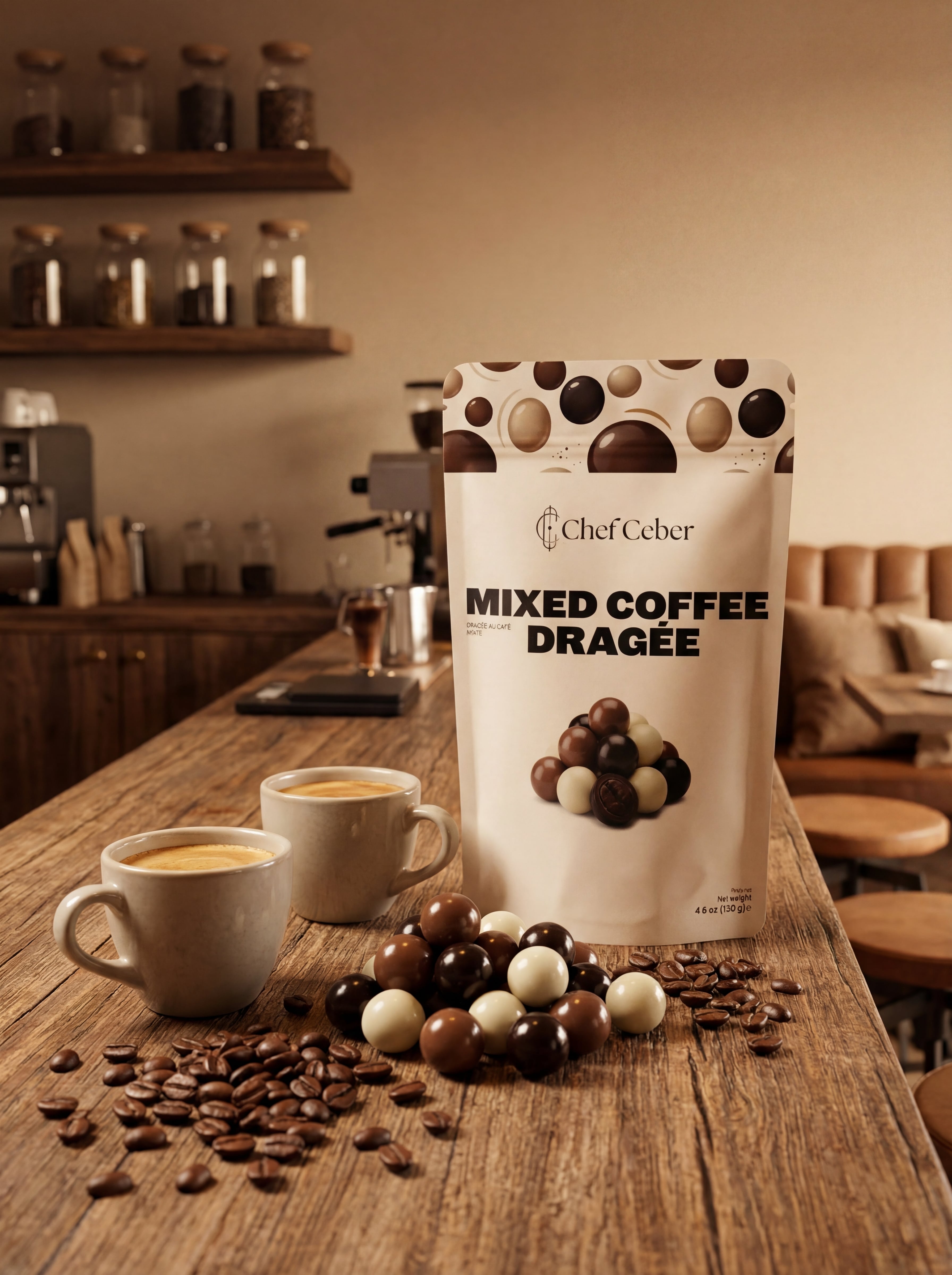 Chef Ceber דרז'ה קפה מעורב דרז'ה קפה מעורב Chocolate – Image 2