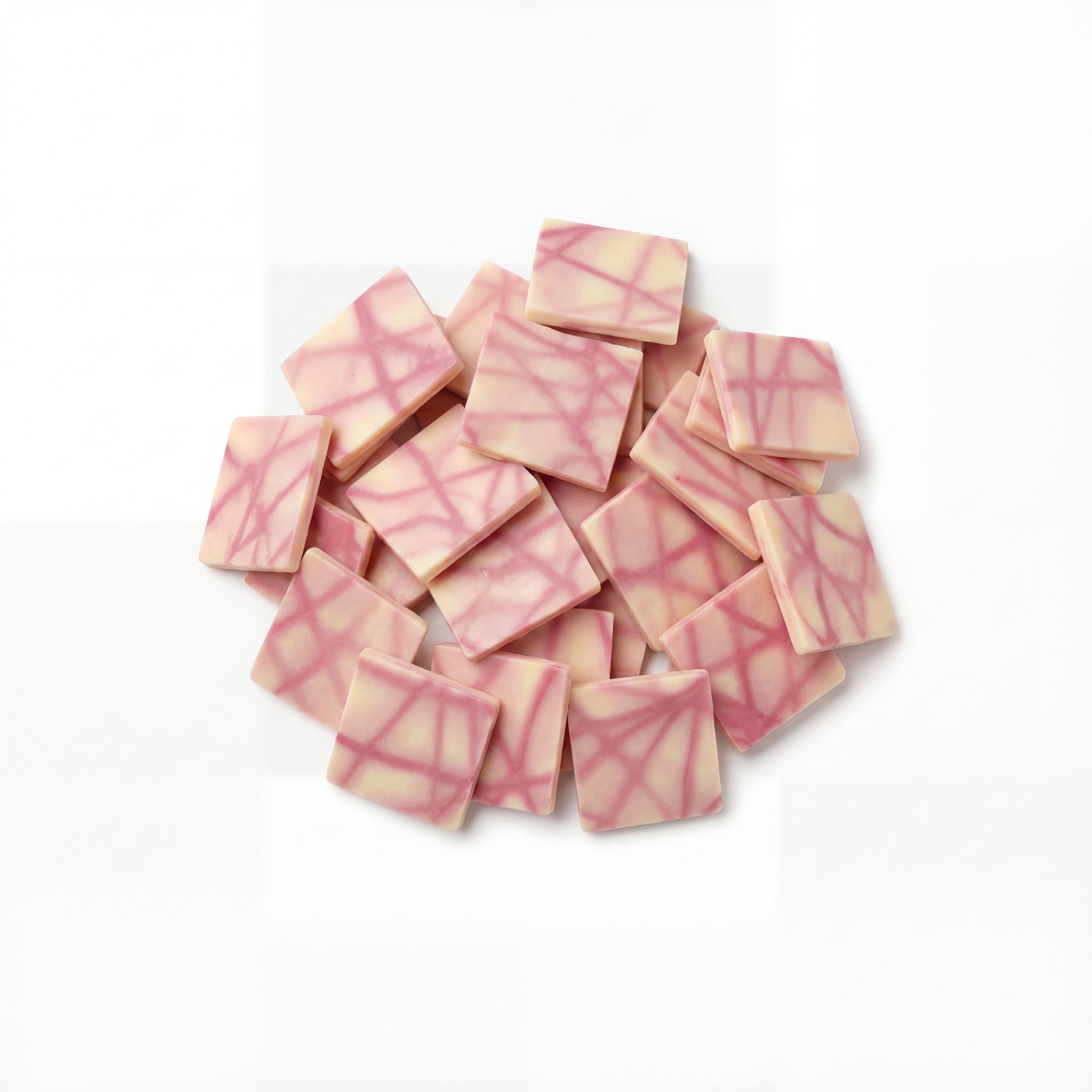 Chef Ceber Pink Patterned Square Pink Patterned Square Chocolate – Image 1