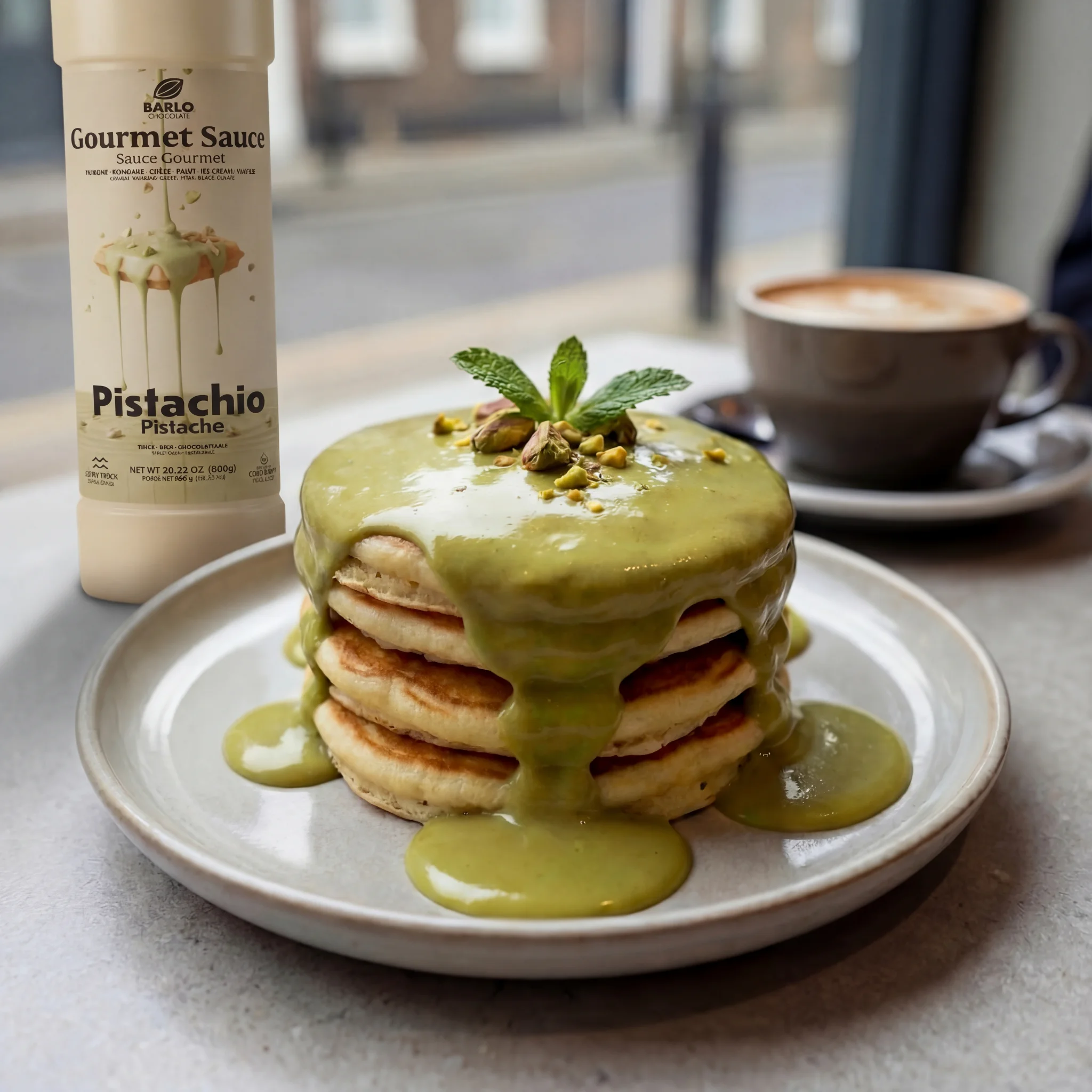 Chef Ceber Premium 10% Pistachio Gourmet Sauce Premium 10% Pistachio Gourmet Sauce Chocolate – Image 3