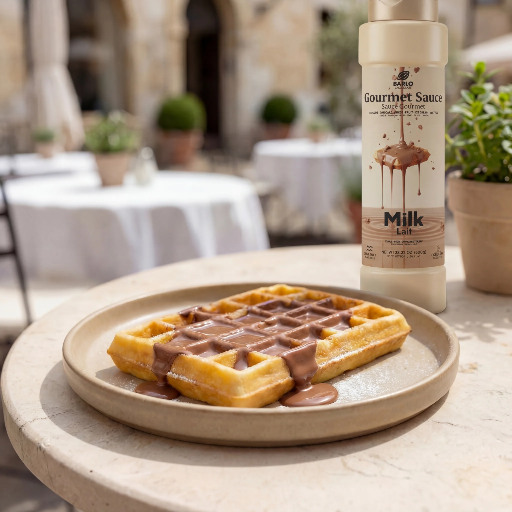 Chef Ceber Milk Gourmet Sauce Milk Gourmet Sauce Chocolate – Image 4
