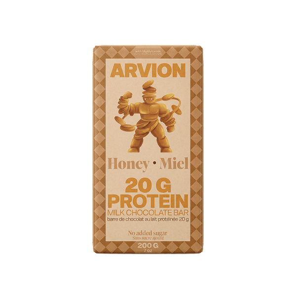 Chef Ceber Arvion Honey Protein Milk Chocolate Bar Arvion Honey Protein Milk Chocolate Bar Chocolate – Image 1