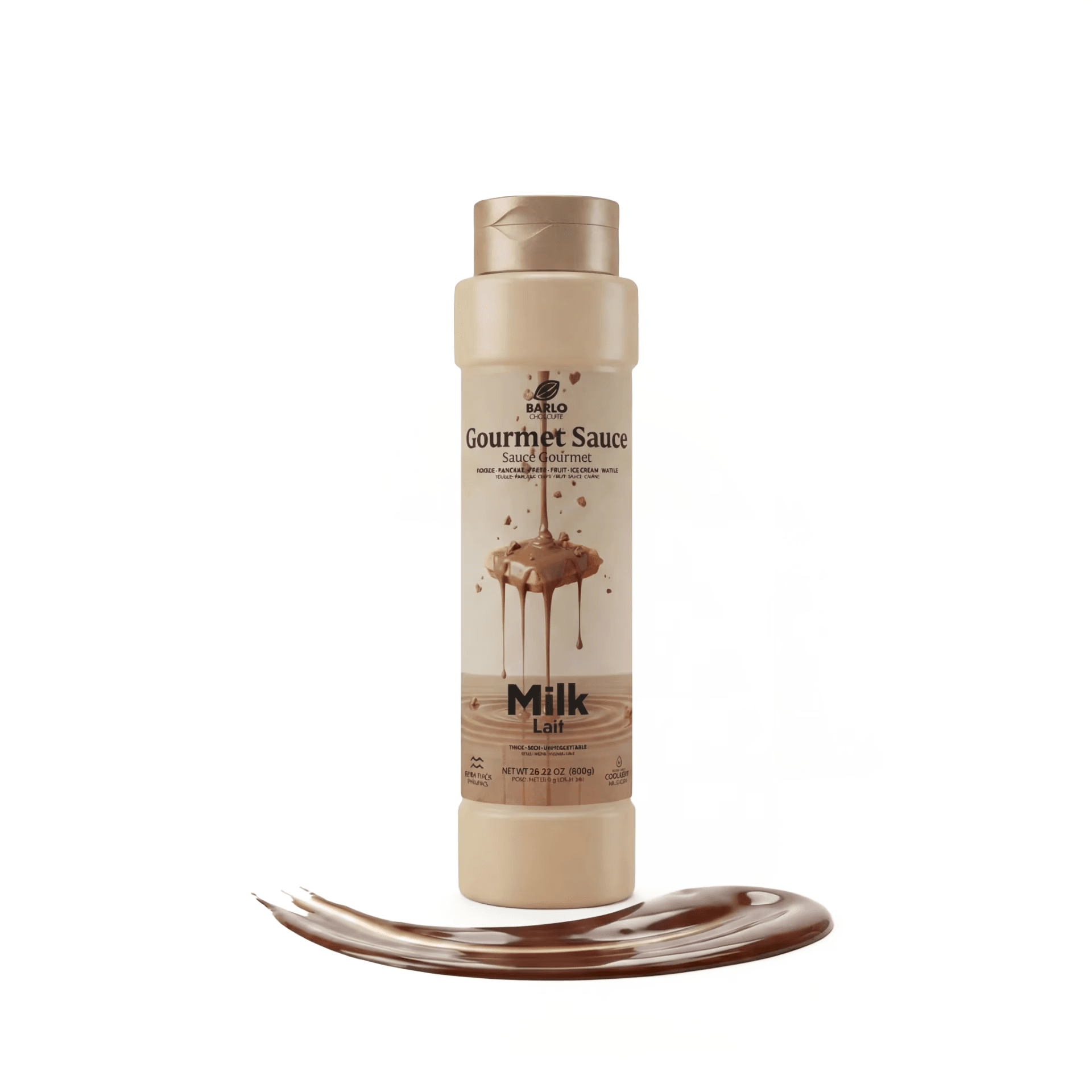 Chef Ceber Milk Gourmet Sauce Milk Gourmet Sauce Chocolate – Image 1