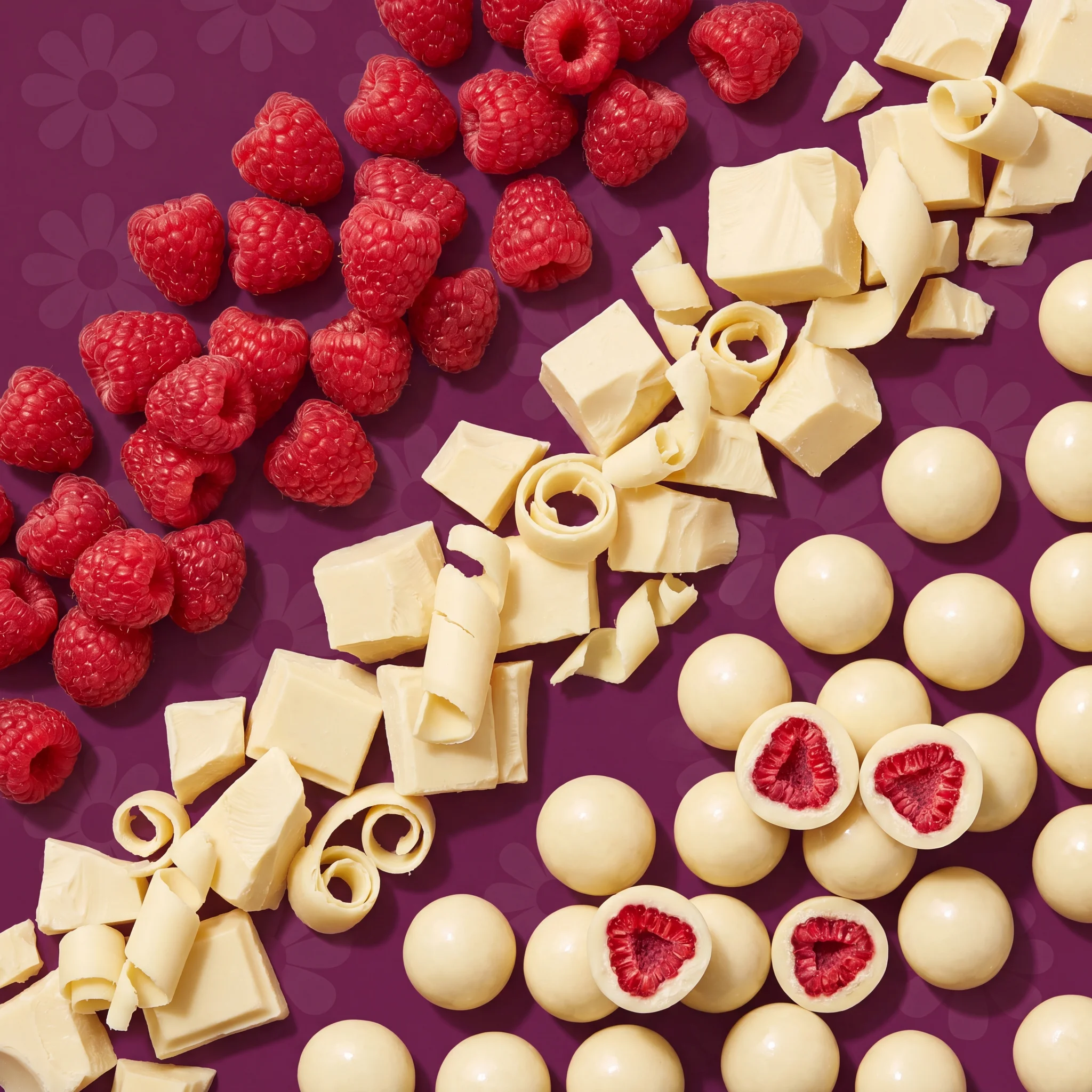Chef Ceber White Chocolate Coated Freeze-Dried Raspberry White Chocolate Coated Freeze-Dried Raspberry Chocolate – Image 7