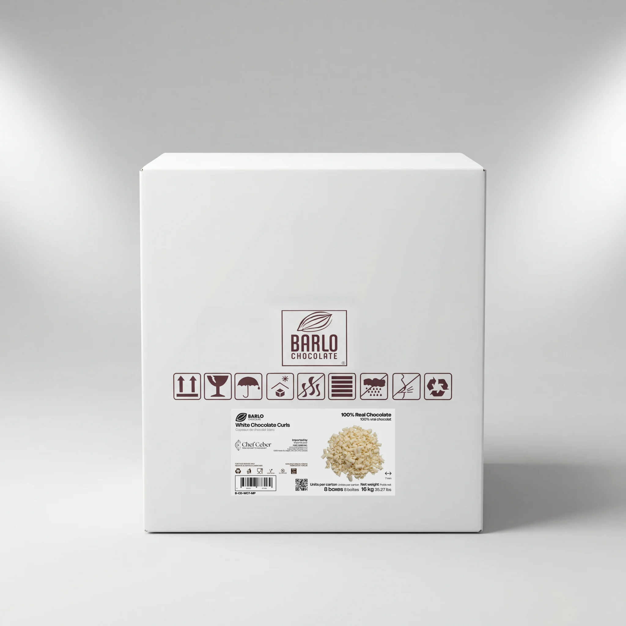 Chef Ceber White Curl White Curl Chocolate – Image 6