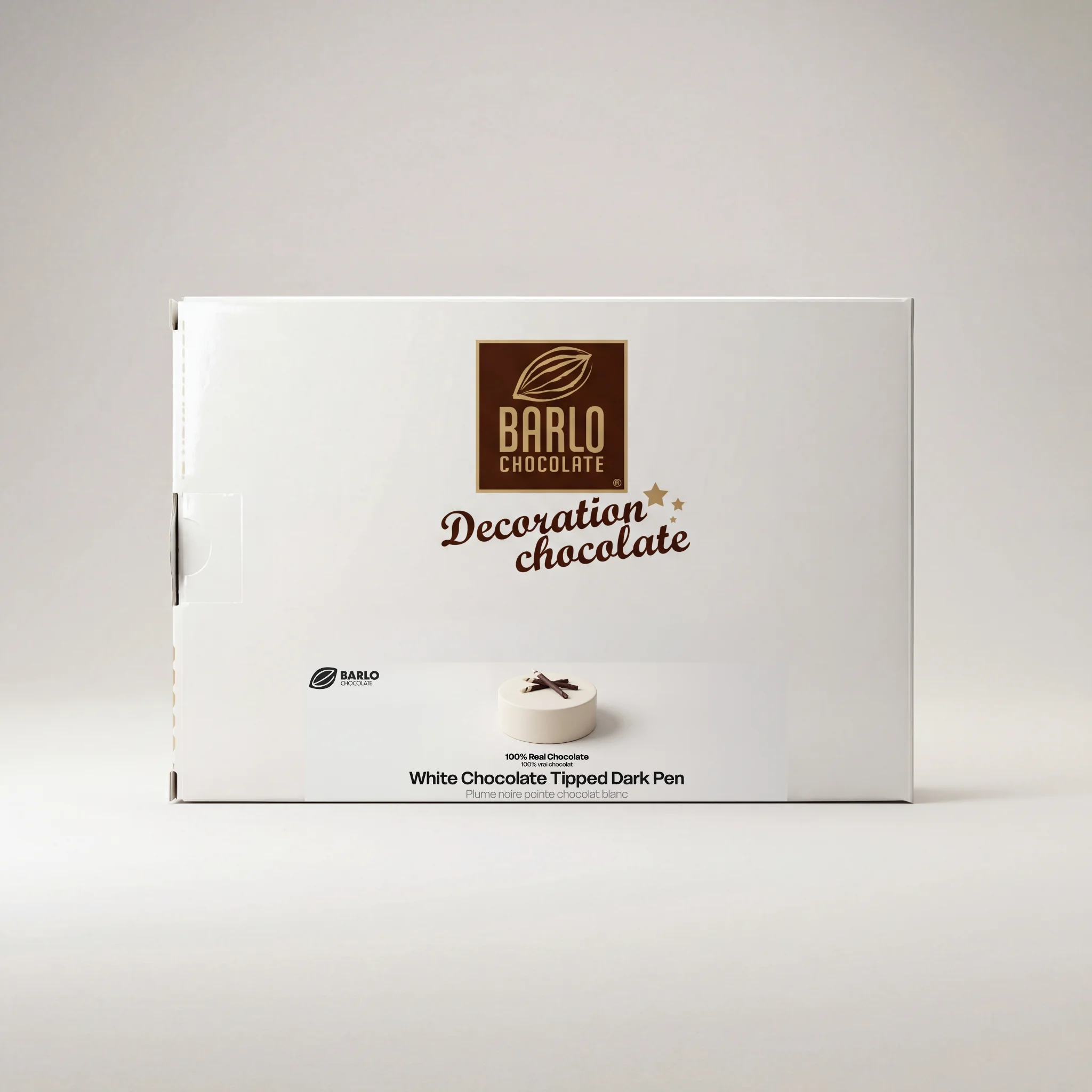 Chef Ceber White Chocolate Tipped Dark Pen White Chocolate Tipped Dark Pen Chocolate – Image 6