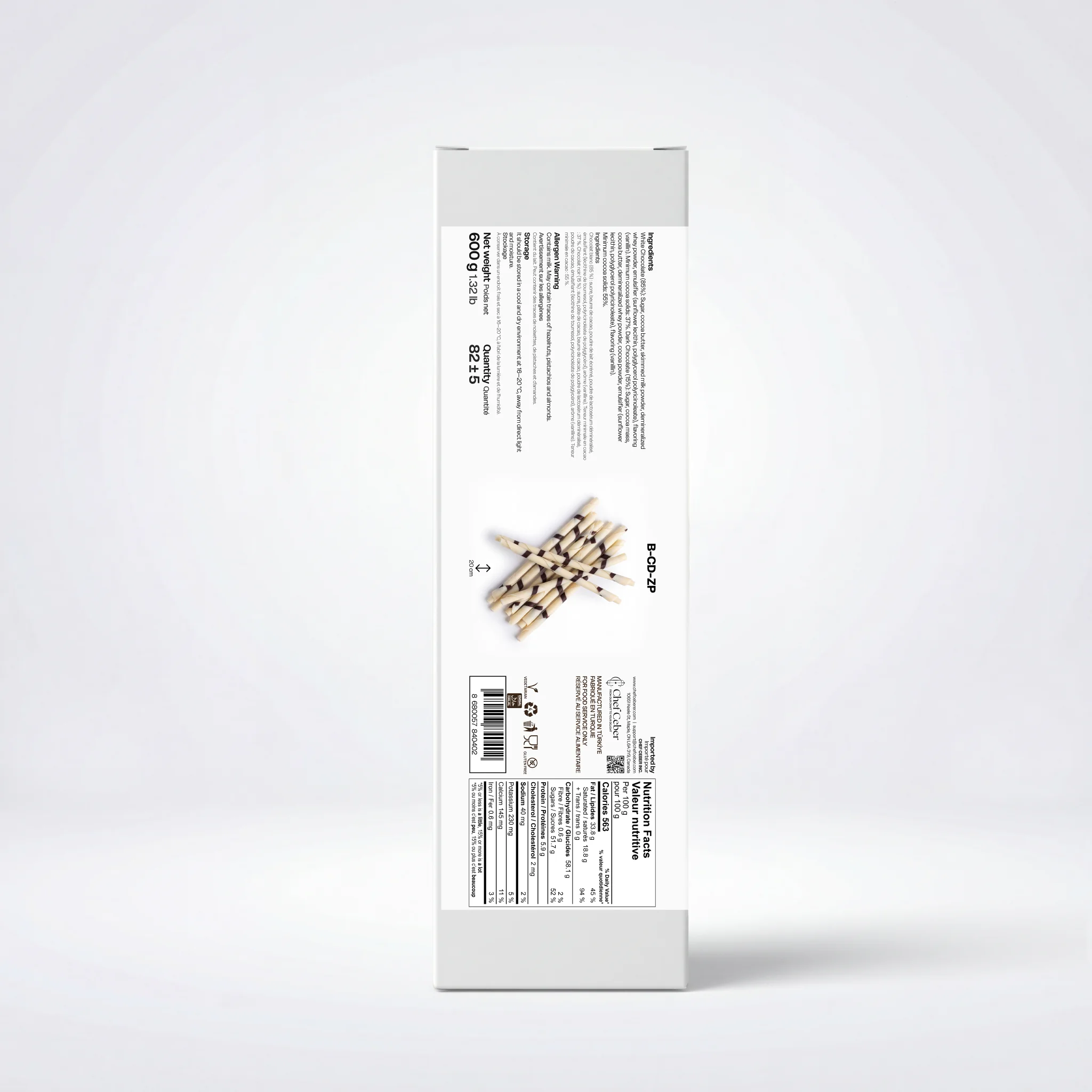 Chef Ceber Zebra Design Pen Zebra Design Pen Chocolate – Image 4