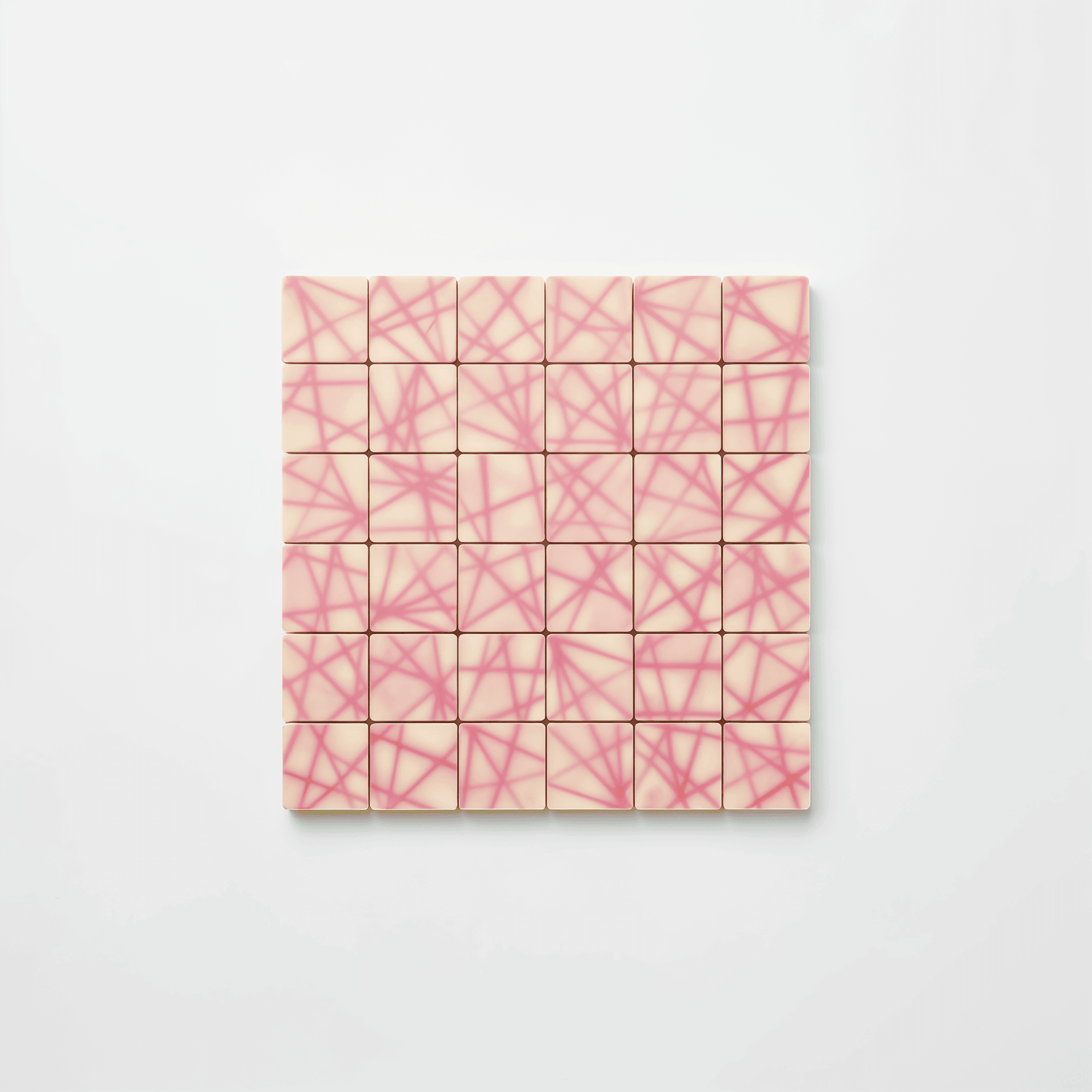 Chef Ceber Pink Patterned Square Pink Patterned Square Chocolate – Image 4