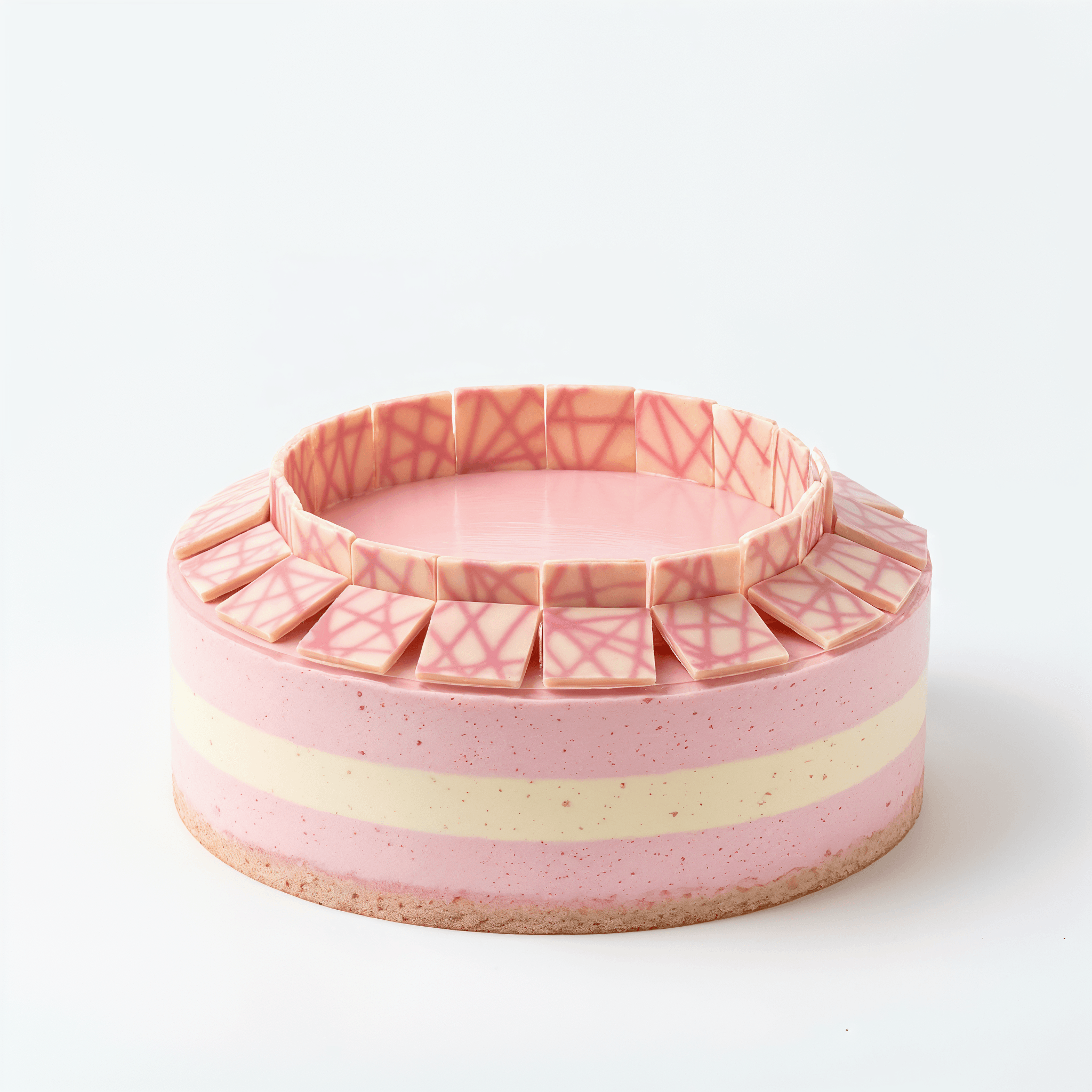Chef Ceber Pink Patterned Square Pink Patterned Square Chocolate – Image 7