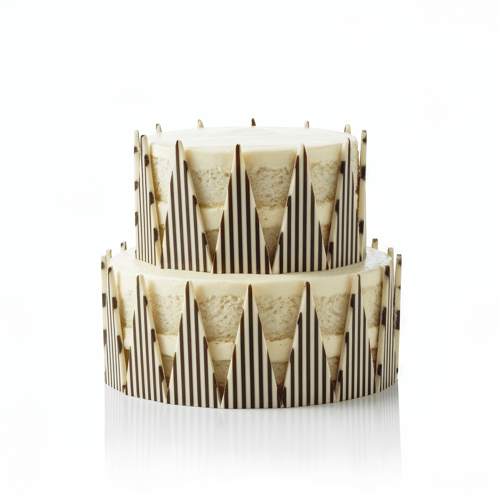 Chef Ceber Striped Triangle Striped Triangle Chocolate – Image 2