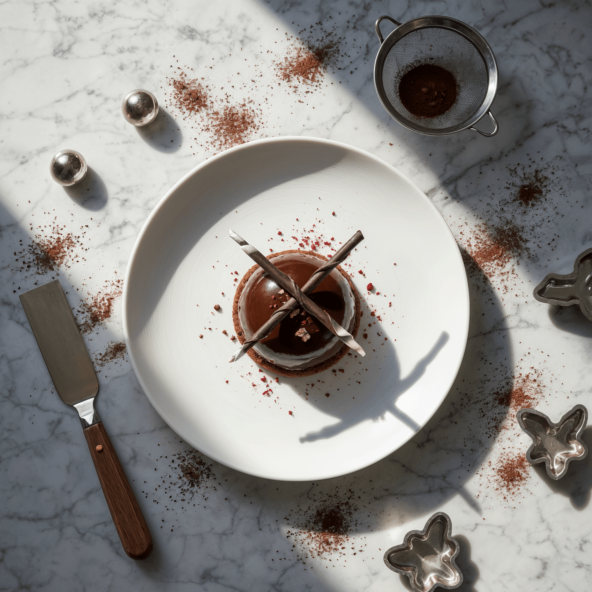 Chef Ceber White Chocolate Tipped Dark Pen White Chocolate Tipped Dark Pen Chocolate – Image 3