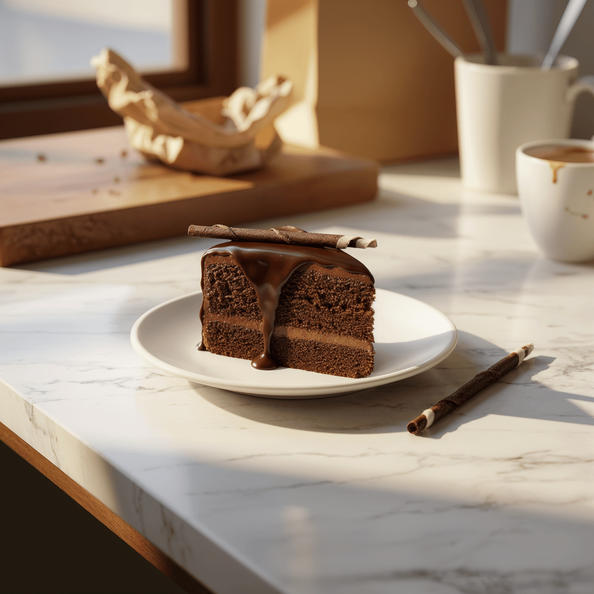 Chef Ceber White Chocolate Tipped Dark Pen White Chocolate Tipped Dark Pen Chocolate – Image 5
