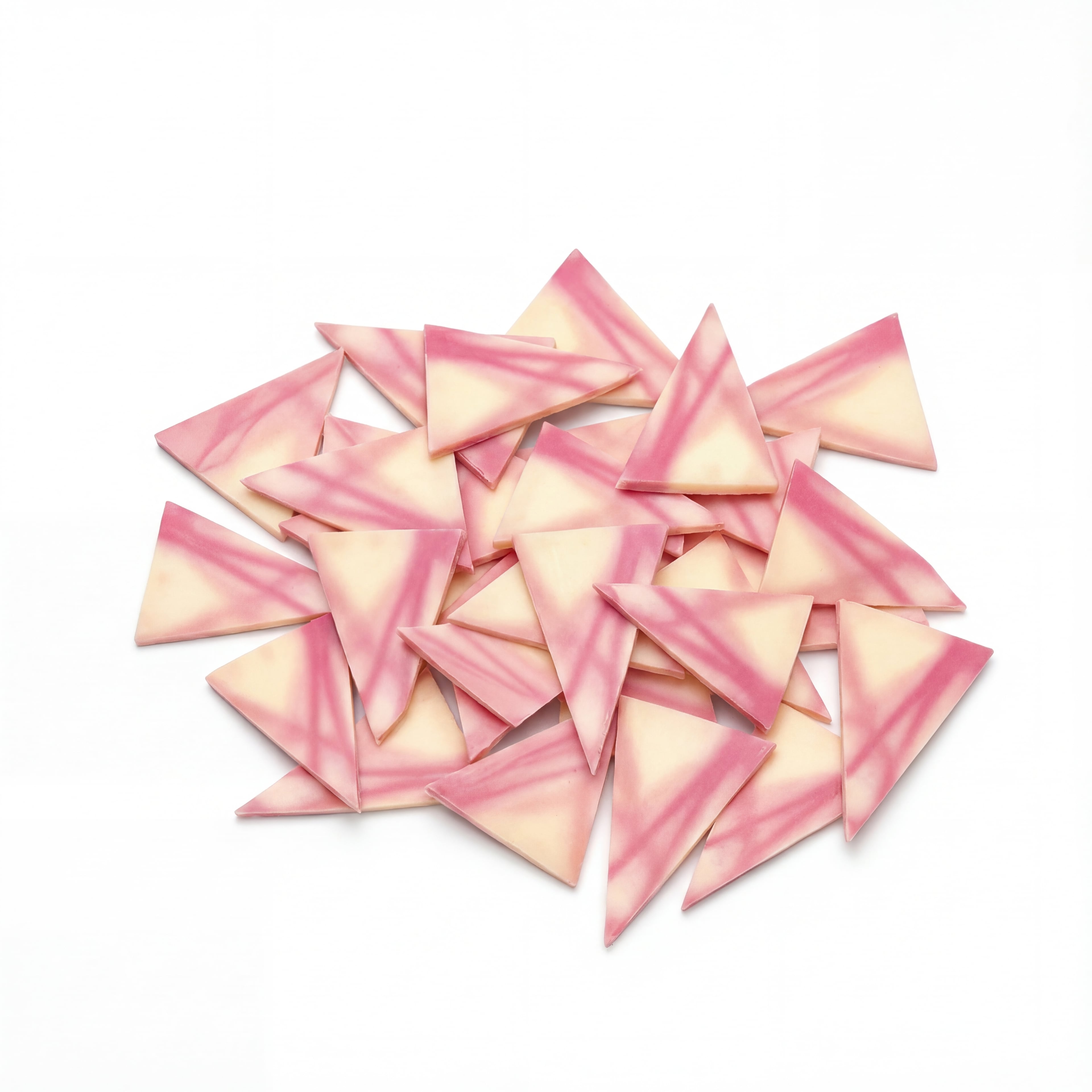Chef Ceber Pink Patterned Triangle Pink Patterned Triangle Chocolate – Image 1