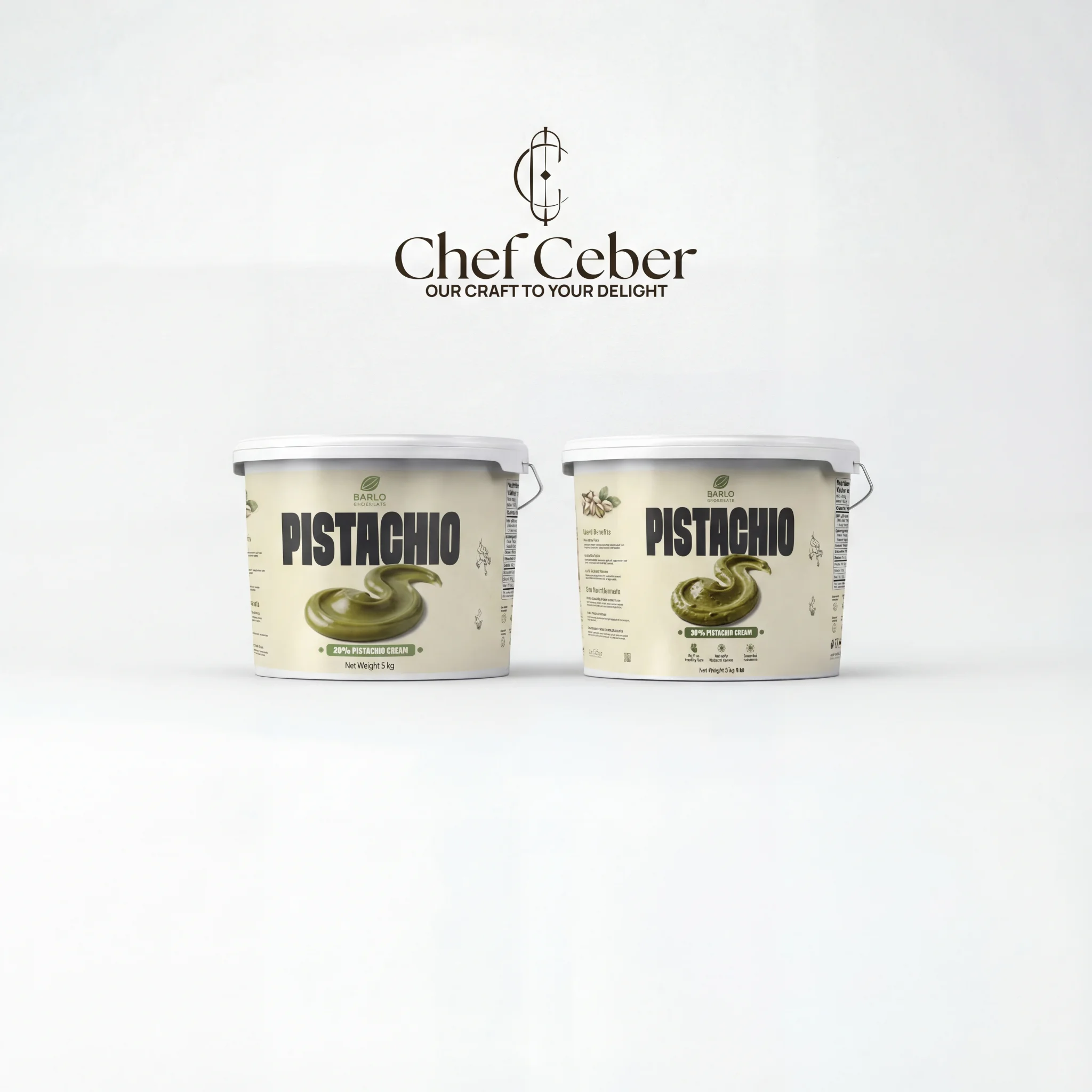 Chef Ceber 20% Pistachio Cream 20% Pistachio Cream Chocolate – Image 6