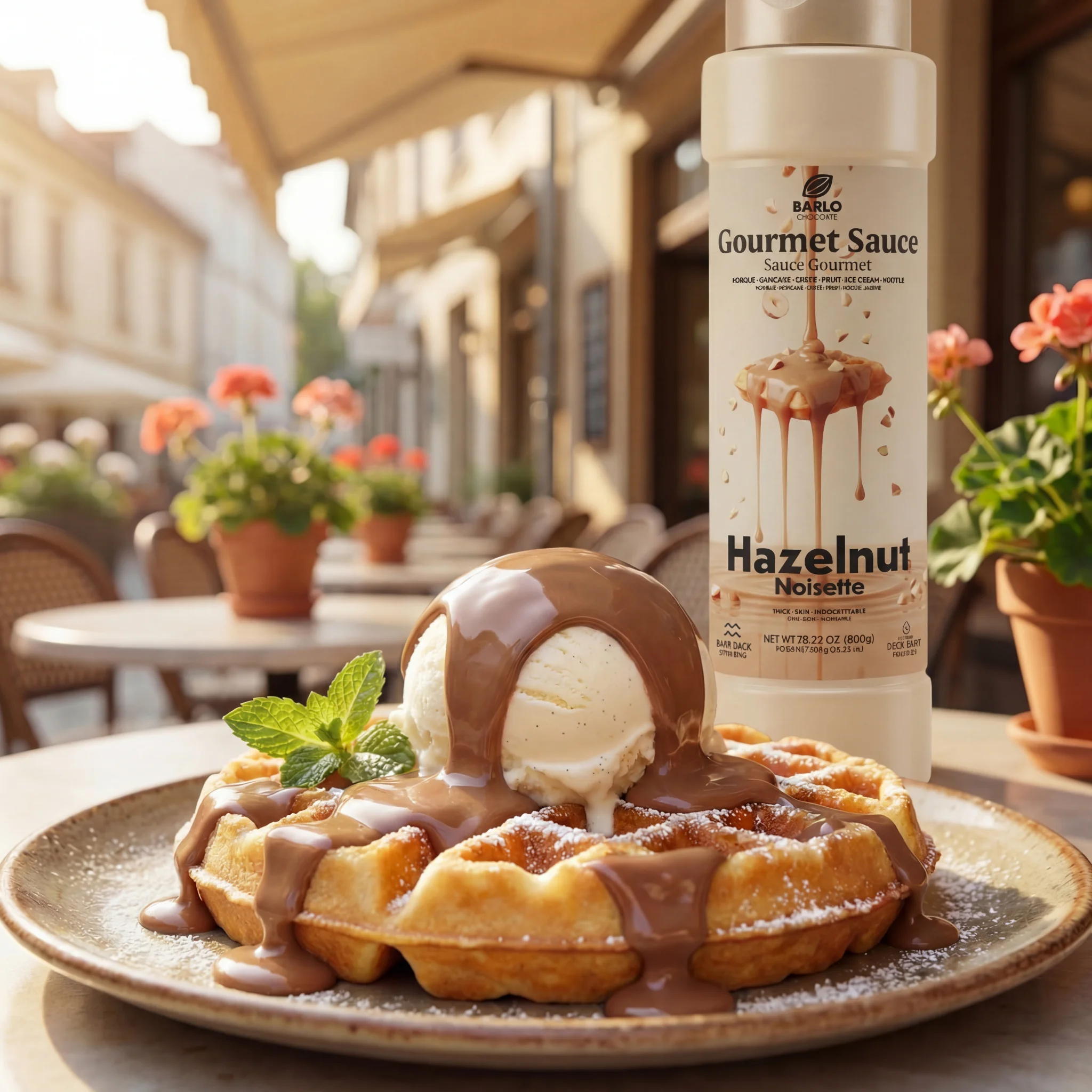 Chef Ceber Hazelnut Gourmet Sauce Hazelnut Gourmet Sauce Chocolate – Image 3
