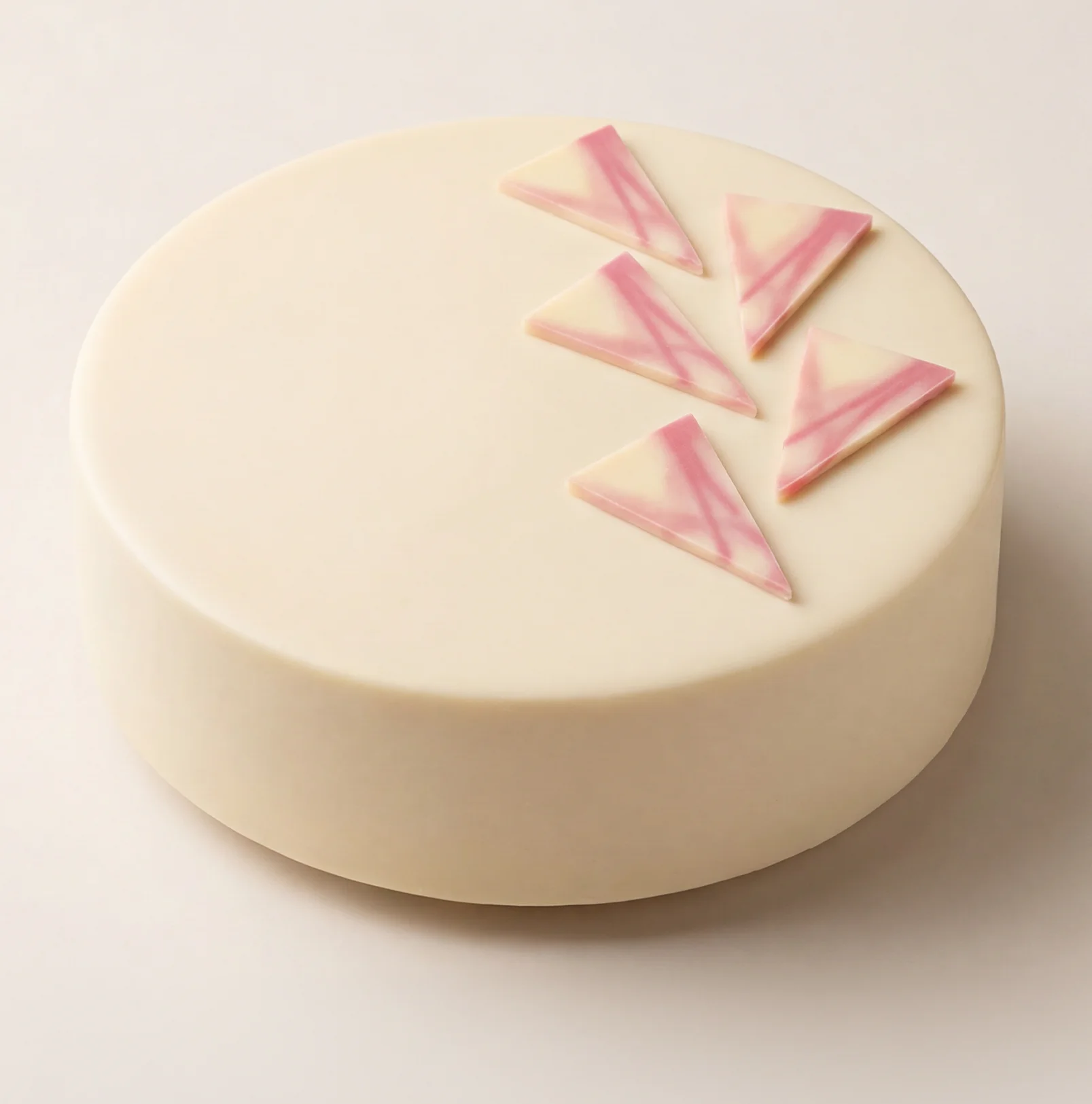 Chef Ceber Pink Patterned Triangle Pink Patterned Triangle Chocolate – Image 3