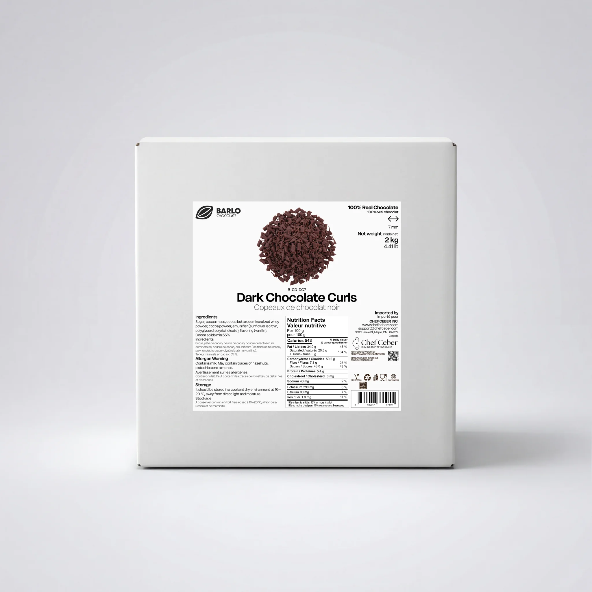 Chef Ceber Dark Curl Dark Curl Chocolate – Image 6