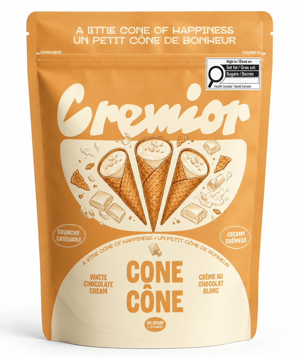 Ferutz White Cream Cocoa Cone