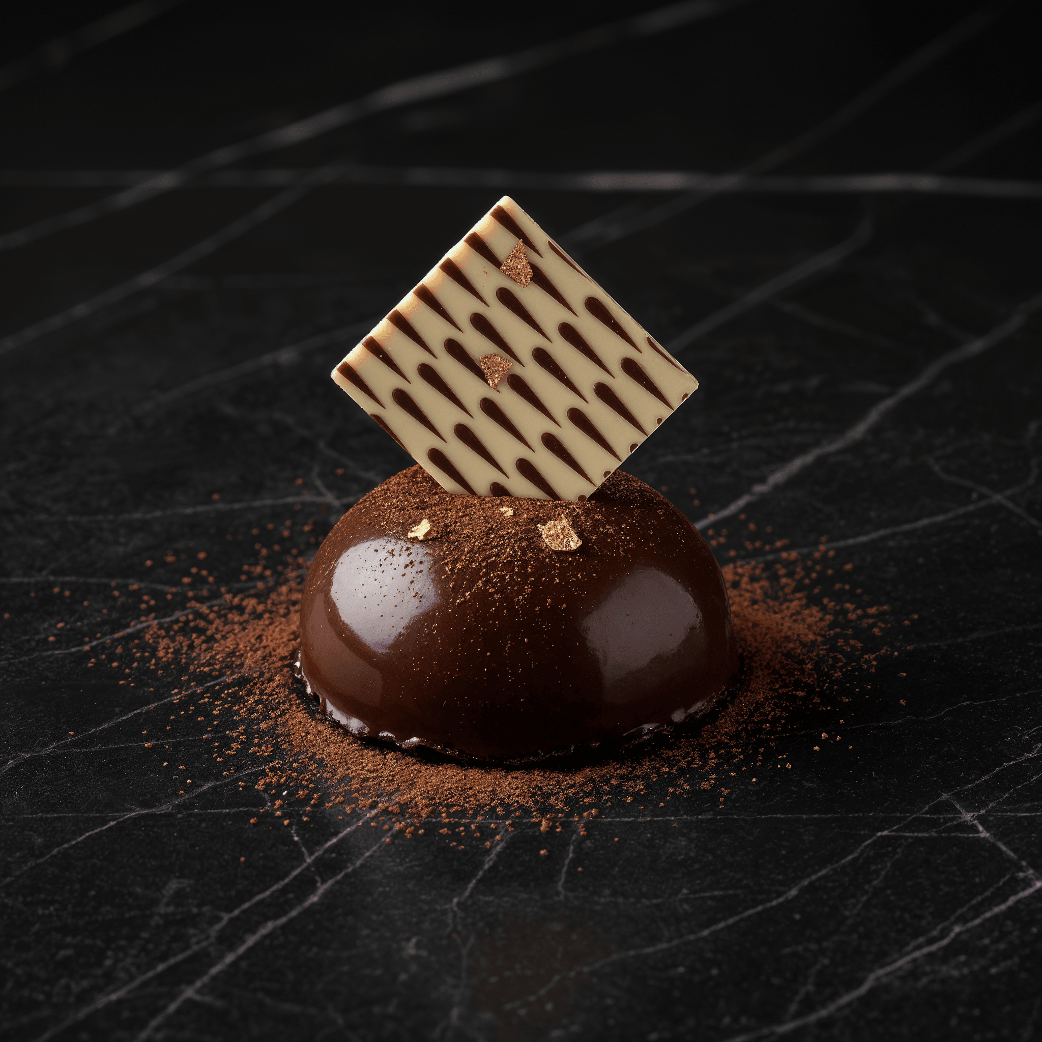 Chef Ceber Tear Drop Square Tear Drop Square Chocolate – Image 5