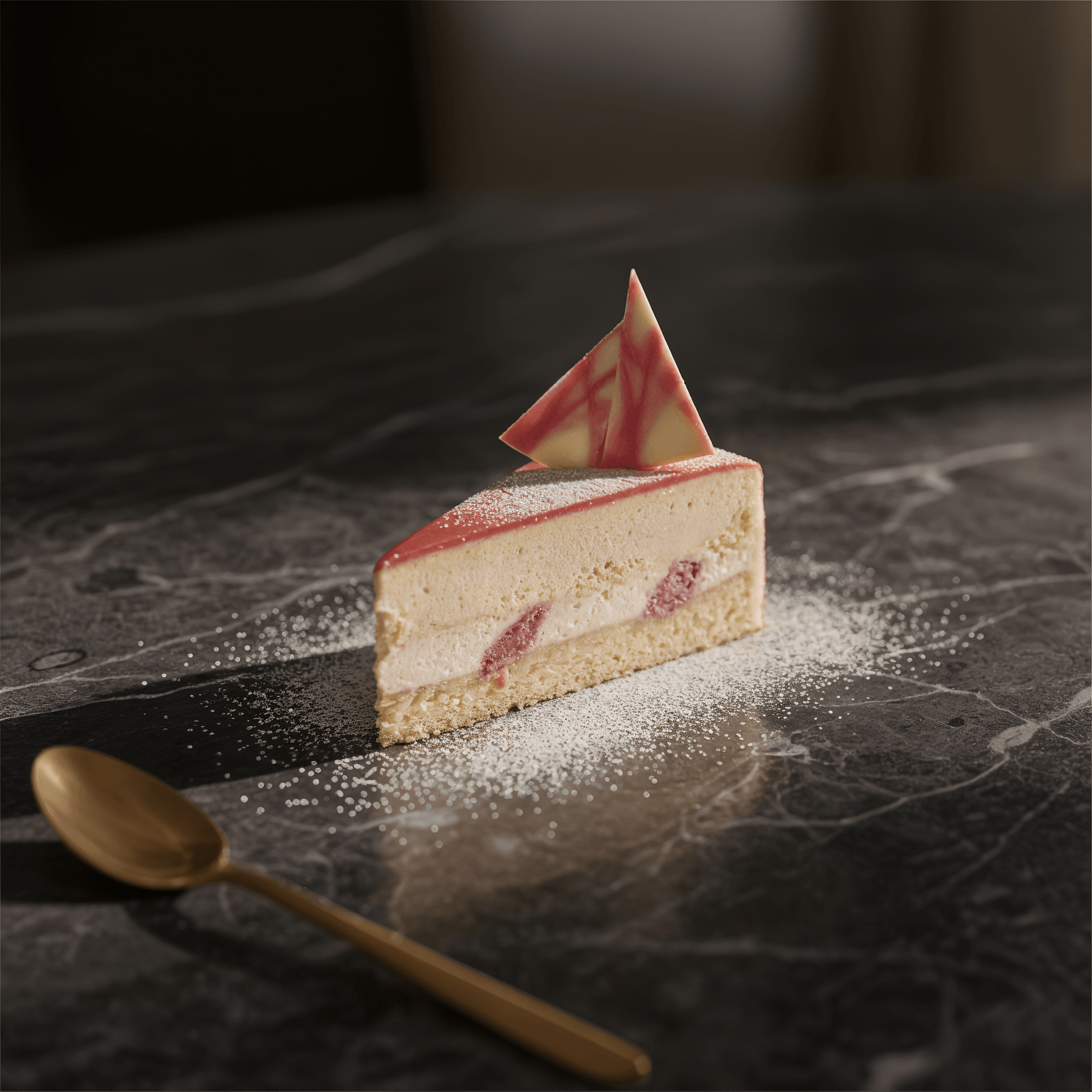 Chef Ceber Pink Patterned Triangle Pink Patterned Triangle Chocolate – Image 5