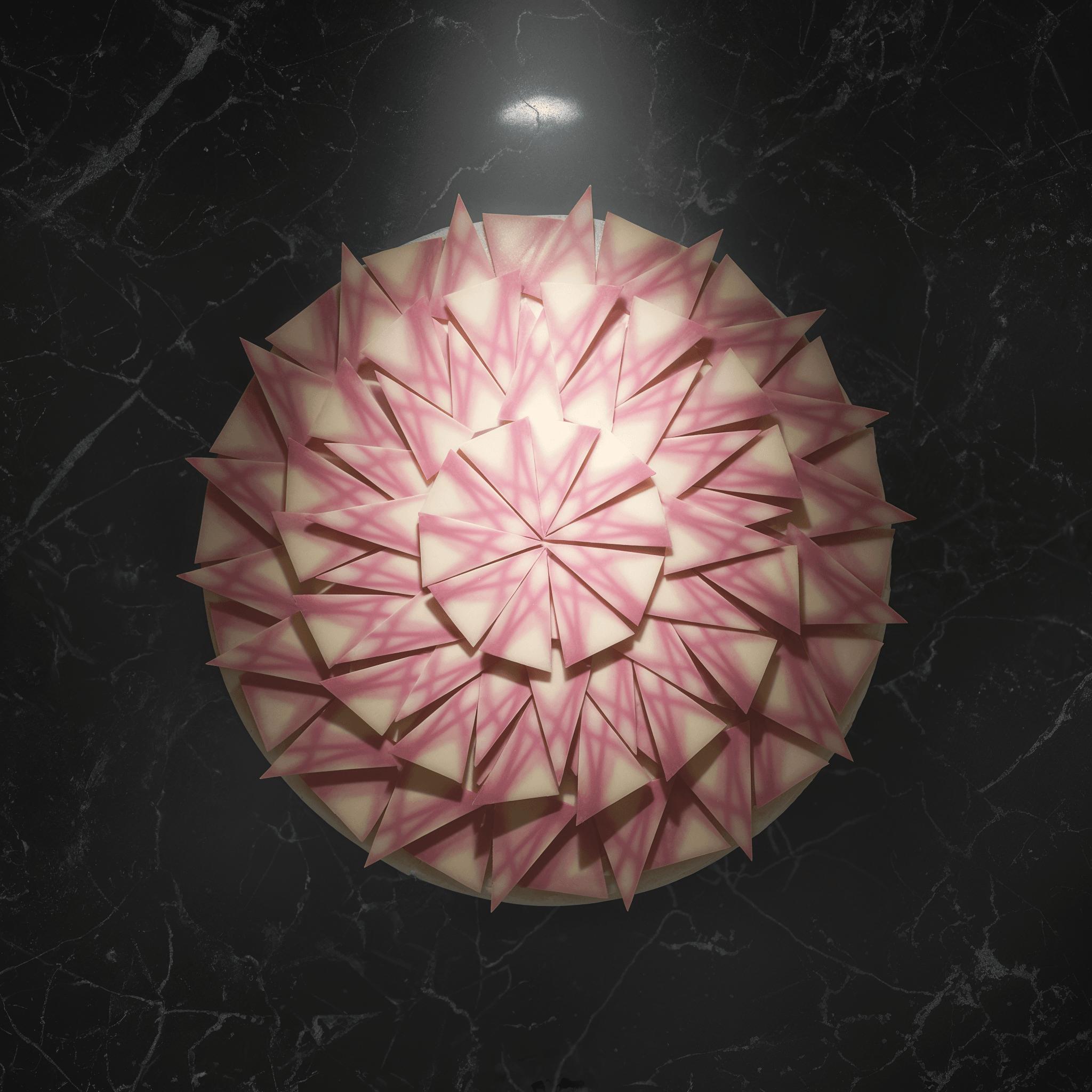 Chef Ceber Pink Patterned Triangle Pink Patterned Triangle Chocolate – Image 7