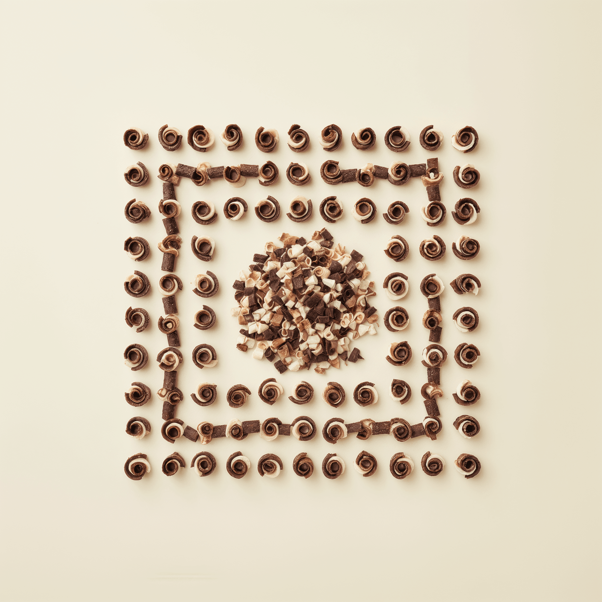 Chef Ceber Marble Design Curl Marble Design Curl Chocolate – Image 3