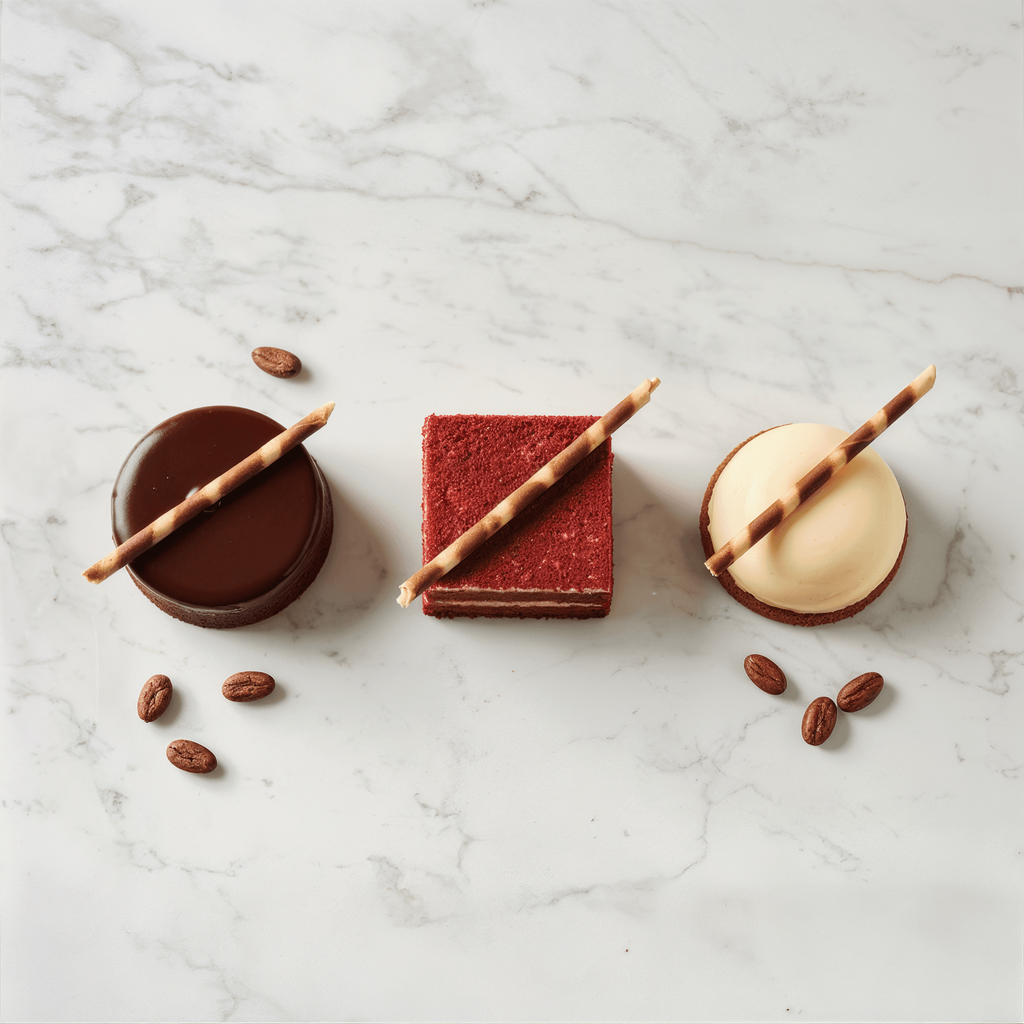 Chef Ceber Marble Design Pen Marble Design Pen Chocolate – Image 3